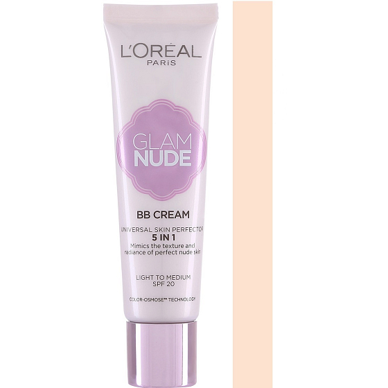 Loreal Glam Nude Magique 5in1 LSF20 BB Creme leicht bis mittel 30 ml