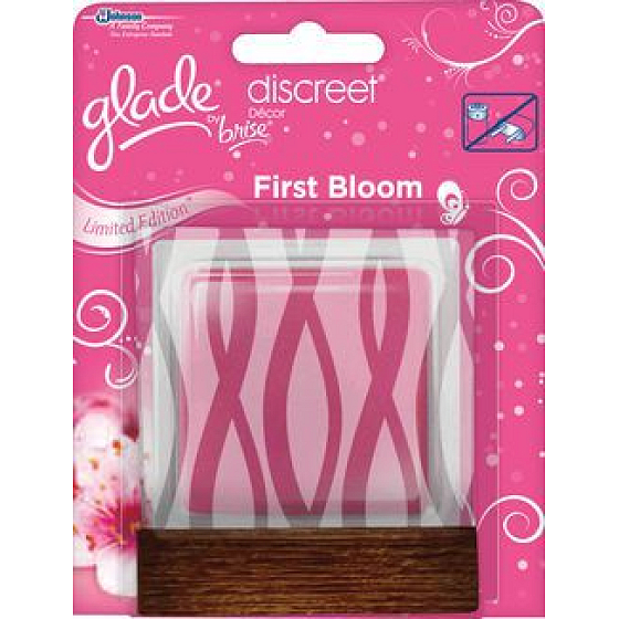 Glade von Brise Firt Bloom Discreet Decor nicht-elektrischer Lufterfrischer Glas 12g