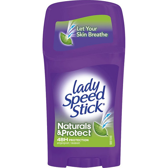 Lady Speed Stick Naturals & Protect Antitranspirant Deo-Stick für Frauen 45 g