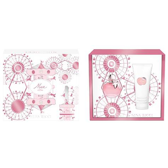 Nina Ricci Nina L Eau Eau de Toilette 50 ml + Körperlotion 100 ml, Geschenkset