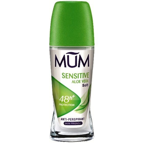 Mum Sensitive Aloe Vera Softball Antitranspirant Deodorant Roll-On für Frauen 50 ml