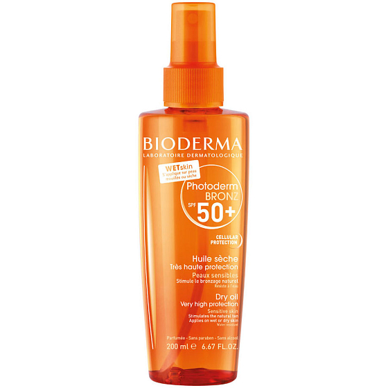 Bioderma Photoderm Bronze SPF50 + trockenes Sonnenölspray 200 ml
