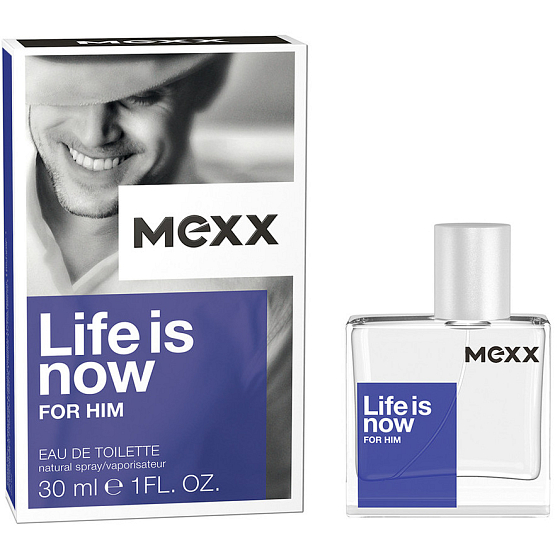Mexx Leben ist jetzt für ihn Eau de Toilette 30 ml