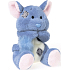 Meine Blue Nose Friends Floppy Chinchilla Snugs 10cm