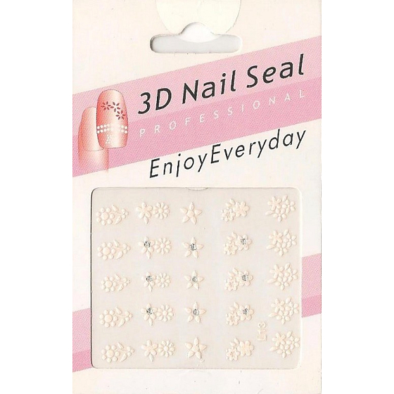 Nagelzubehör 3D Nagelaufkleber 1 Blatt 10100 L13