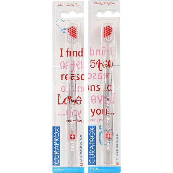 Curaprox CS 5460 Ultra Soft Valentines Edition Zahnbürste 2 Stück