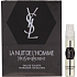 Yves Saint Laurent La Nuit de L Homme Eau de Toilette 1,5 ml mit Spray, Fläschchen