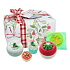 Bomb Cosmetics Weihnachtskartenballistik 2 x 160 g + Block 50 g + Ball 30 g + Seife 100 g, Kosmetikset