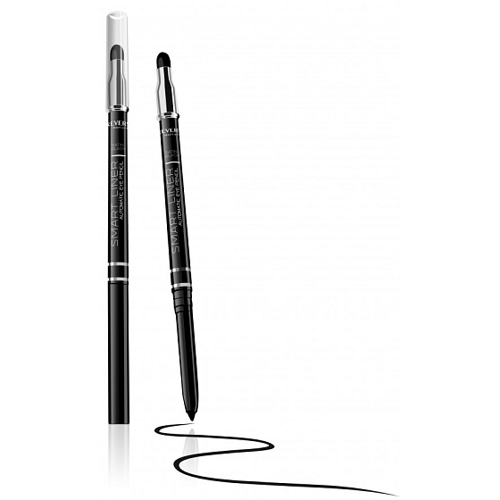 Revers Smart Liner automatischer Eyeliner mit einem schwammschwarzen 1,8 g