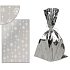 Angel Silver Tasche mit Flocken auf der Linie 25 x 40 cm