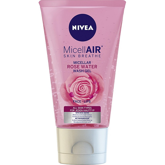 Nivea MicellAir reinigendes Mizellengel mit 150 ml Rosenwasser