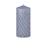 Arome Velour mit Nutkerzenzylinder dunkelgrau 70 x 150 mm