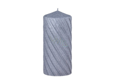 Arome Velour mit Nutkerzenzylinder dunkelgrau 70 x 150 mm