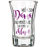Nekupto Lachen Glas Geschenk Schuss Vielleicht bin ich eine Dame 0,04 l
