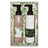 Heathcote & Ivory Tender Palm Duschgel 200 ml + Körperlotion 200 ml, Kosmetikset