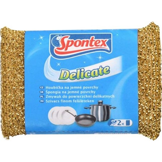 Spontex Delicate Reinigungspad, Schwamm für empfindliche Oberflächen 1 Stück
