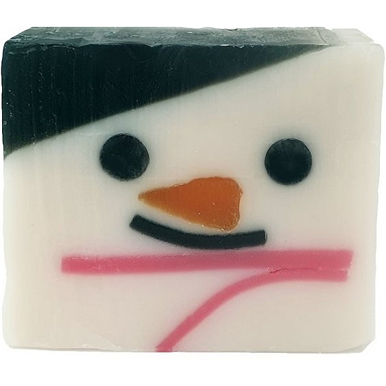 Bomb Cosmetics Snowman - Schneedusche Natürliche Glycerinseife 100 g