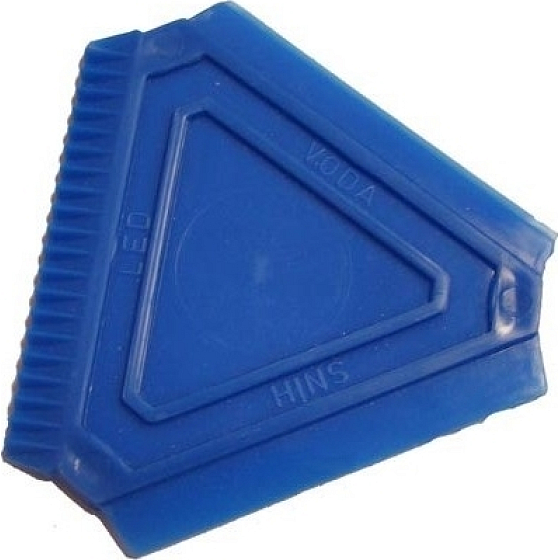 Auto Schaber Dreieck klein 8 x 8 x 8 cm 1 Stück