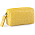 Diva & Nice Kosmetiktasche klein Gelb 9 x 7 x 4 cm 50060