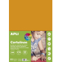 Apli Bunte Papiere A4 Mix leuchtender Farben 170 g 50 Blatt