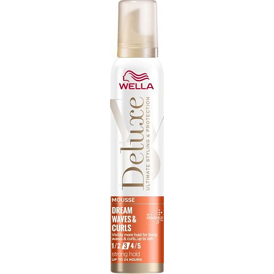 Wella Deluxe Dream Waves & Curls Schaum-Haarspülung mit mittlerer Fixierung 200 ml