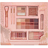 Sunkissed Golden Wonderland Bronzer + Rouge + Highlighter + Lidschatten + Mascara + Kosmetikpinsel 3 Stück, Kosmetikset für Frauen