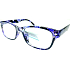 Berkeley Lesebrille Dioptrien +2,5 Kunststoff schwarz-violett 1 Stück MC2197
