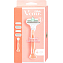 Gillette Venus Smooth Sensitive Rasierer mit 3 Klingen + 4 Ersatzköpfe für Frauen