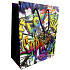 Nekupto Geschenkpapier Tasche 23 x 18 x 10 cm Graffitti