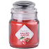 Emocio Spiced Apple Duftkerze Glas mit Glasdeckel 57 x 85 mm