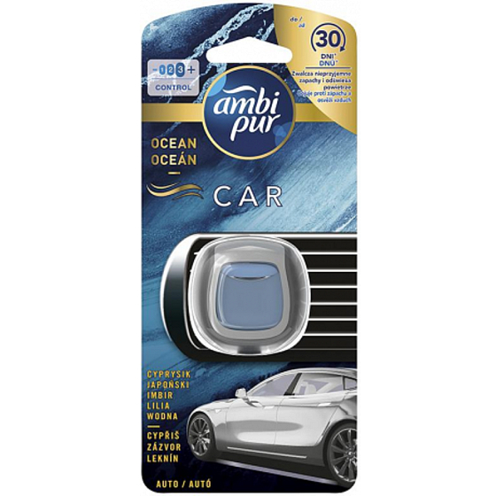 Ambi Pur Car Jaguar Ocean Auto-Lufterfrischer mit Duftstift 2 ml