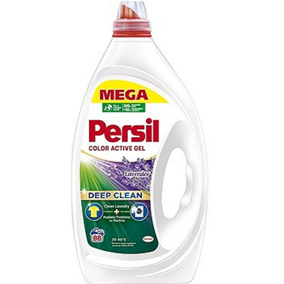 Persil Deep Clean Lavendel Universal Flüssigwaschgel für Buntwäsche 88 Dosen 3,96 l
