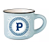 Albi Espressotasse - Buchstabe P 45 ml