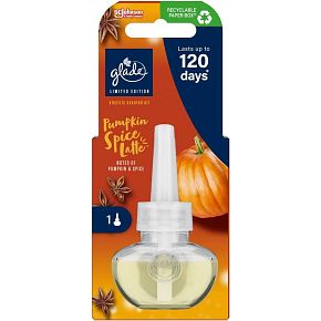 Glade Aromatherapy Nachfüllung Lufterfrischer Electric Pumpkin Spice Latte, 20 ml