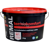 REMAL Termokomfort wärmedämmende Farbe für Wände, 4 kg