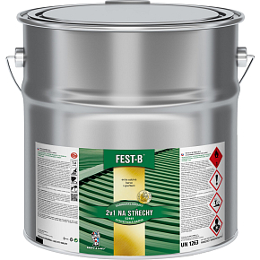 FEST-B S2141, Antikorrosionsfarbe für Eisen, 0840 rotbraun, 12 kg
