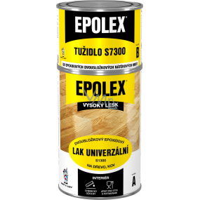 Epolex s1300 glänzend zweikomponenten Holzlack + Härter, 840 g Epolex s1300 glänzend zweikomponenten Holzlack + Härter, 840 g