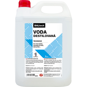 BALTECH destilliertes Wasser Kanister 5 l BALTECH destilliertes Wasser Kanister 5 l