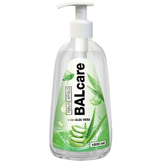 Balcare Aloe Vera Flüssigseife mit Spender 1 l