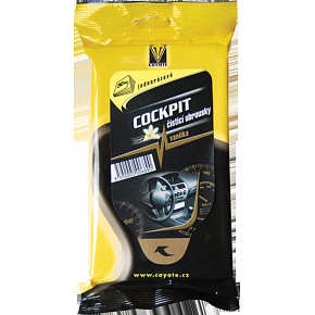 Coyote Cockpit Reinigungstücher, Vanille, 30 Stück