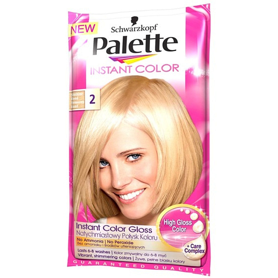 Schwarzkopf Palette Instant Color allmählich waschbare Haarfarbe 2 Hellblond 25 ml