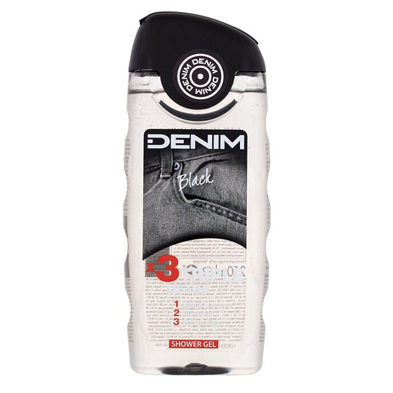 Denim Black Duschgel für Männer 250 ml