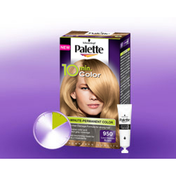 Schwarzkopf Palette 10 Minuten Haarfarbe 950 Hellgoldenes Kitz