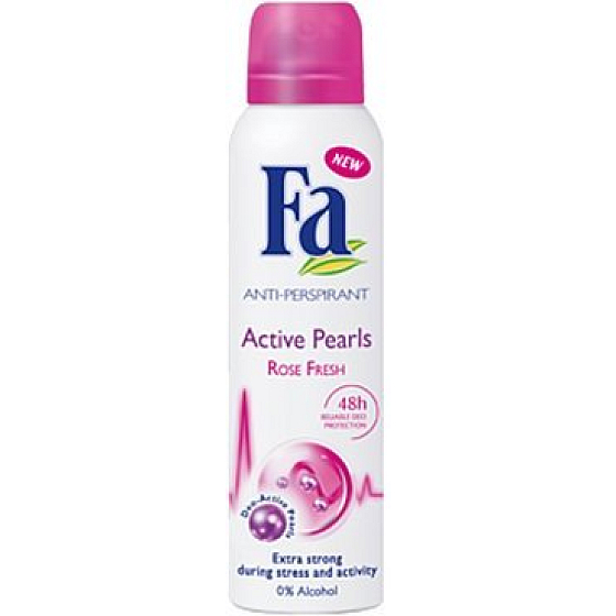 Fa Active Pearls Rose Frisches Deodorant-Spray für Frauen 150 ml
