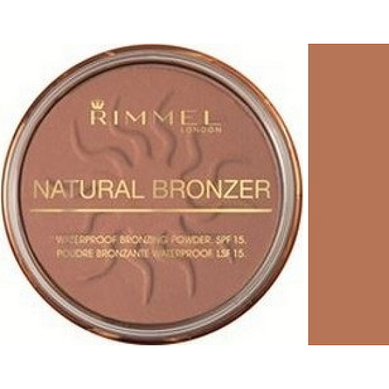 Rimmel London Natural Bronzer Pulver 022 Sun Bronze 14 g