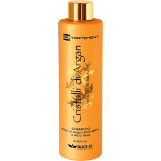 Brelil Cristalli di Argan Bio Arganöl und Aloe Vera Shampoo 250 ml