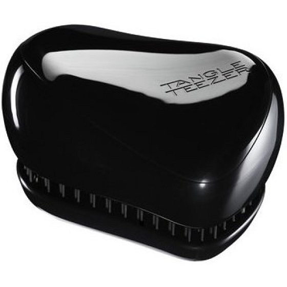 Tangle Teezer Compact Professionelle kompakte Haarbürste für Herren Groomer schwarz