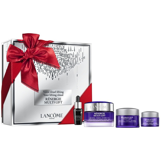 Lancome Rénergie Multi-Lift Tagescreme 50 ml + Nachtcreme 15 ml + Augencreme 5 ml + Serum 7 ml, Kosmetikset