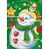 Nekupto Geschenk Papiertüte 32,5 x 26 x 13 cm Grüner Schneemann