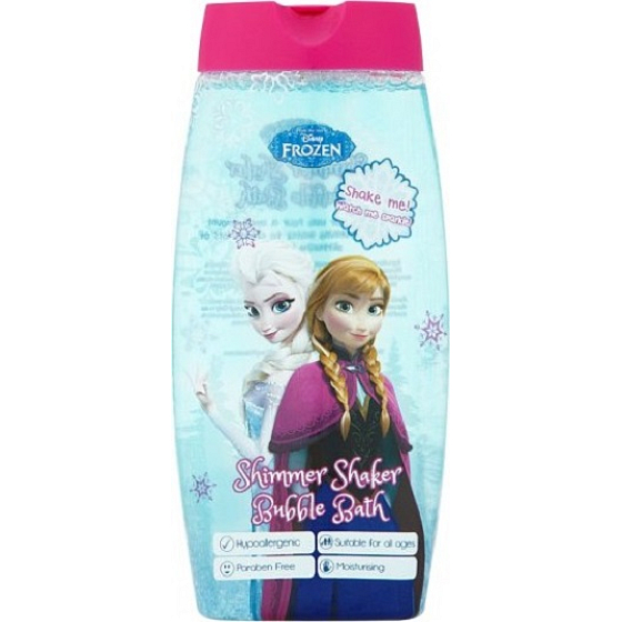 Disney Frozen Shimmer Shaker Badeschaum mit Glitzer 400 ml